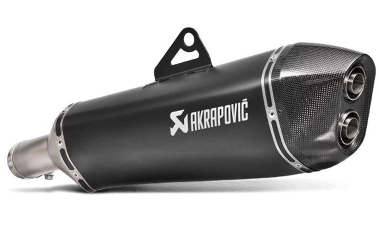 AKRAPOVIC アクラポビッチ スリップオンライン ブラックチタン F800GS Adventure 08-17 F700GS 13-17 F650GS 08-12 カタログ品番：S-B8SO6-HZAABL メーカー品番：S-B8SO6-HZAABL