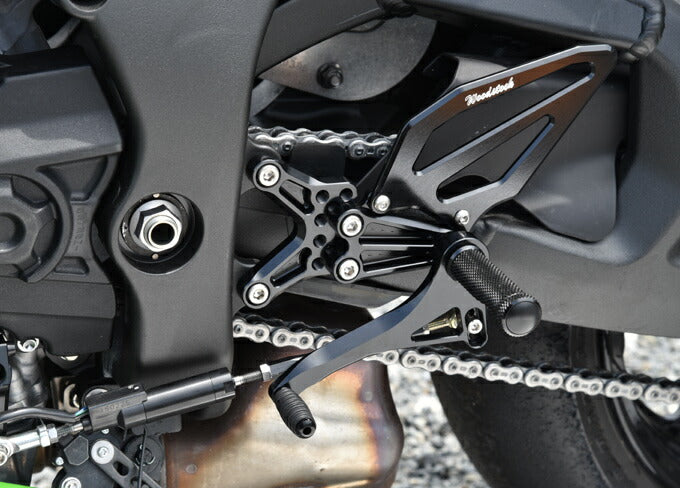 ウッドストック ウッドストック バックステップキット 5POS BLK ZX-10R 16 カタログ品番：P071-9895 メーカー品番：WBS-K34-BB