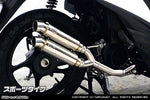 ウイルズウィン WirusWin アトミックツインマフラー スポーツタイプ アドレス110(CE47) カタログ品番：P072-4904 メーカー品番：1622-13-05
