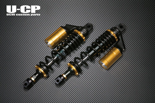 ウチカスタムパーツ U-CP オリジナルサスペンション BK GD ZEPHYR1100 カタログ品番：P072-8264 メーカー品番：UCSUT34BKGDKA40