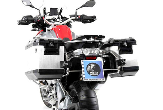 ヘプコアンドベッカー ヘプコ＆ベッカ サイドキャリア ステンレス カットアウトセット エクスプローラー付 R1200GS 13-17 Adventure 14-18 カタログ品番：651665-0022-0040 メーカー品番：651665 00 22-00-40