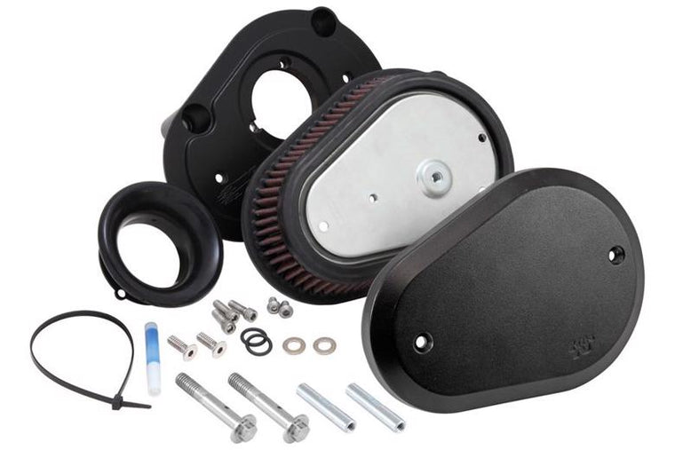 K&N ケーアンドエヌ インテークキット FLARE BLK SOFTAIL 01-15 DYNA 04-17 TOURING 99-07 カタログ品番：RK-3932B メーカー品番：RK-3932B