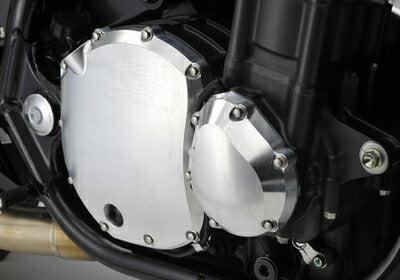 ヤマモトレーシング YAMAMOTORACING ライトエンジンカバー シルバー CB1300SF 03-08 カタログ品番：P073-1141 メーカー品番：00012-32