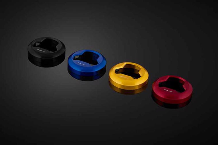 BIKERS バイカーズ フューエルキャップカバー ブルー NMAX 16-20 カタログ品番：BK-Y0225-BLU メーカー品番：Y0225-BLU