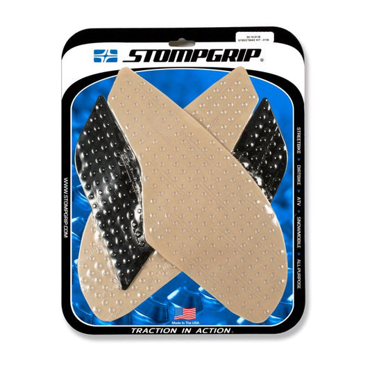 STOMPGRIP ストンプグリップ トラクションパッドタンクキット クリア SV650 ABS 16-17 カタログ品番：P073-6437 メーカー品番：55-10-0136