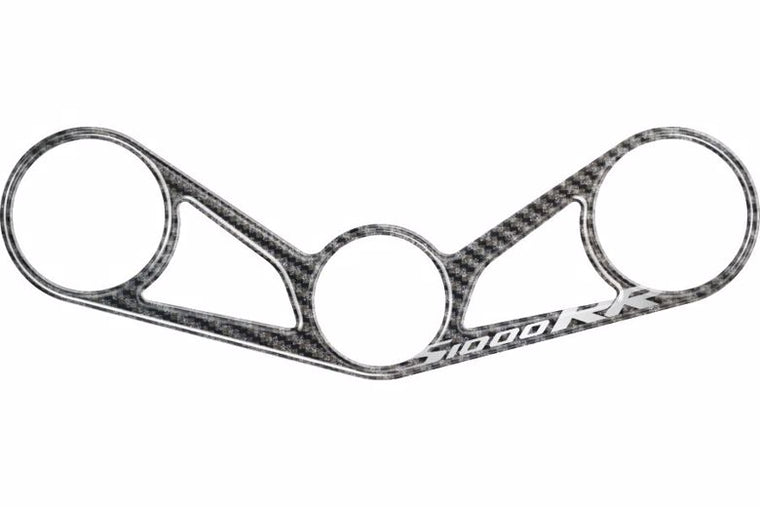 PRINT プリント トップブリッジステッカー カーボン柄 S1000RR 10-11 カタログ品番：PPS-B14P メーカー品番：PPSB14P