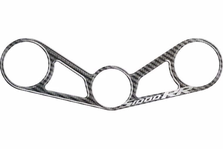 PRINT プリント トップブリッジステッカー カーボン柄 S1000RR 12-14 カタログ品番：PPS-B15P メーカー品番：PPSB15P