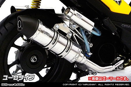ウイルズウィン WirusWin ロイヤルマフラー ユーロ Mio125i・Mio127RR カタログ品番：P073-8872 メーカー品番：1342-59-04