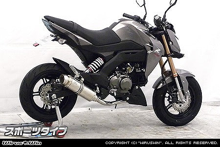 ウイルズウィン WirusWin ロイヤルマフラー スポーツ フルEX Z125 PRO カタログ品番：P073-8879 メーカー品番：1732-59-03