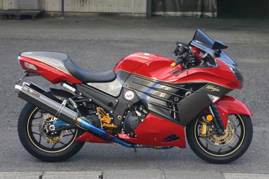 ノジマエンジニアリング NOJIMA DLCチタン フルエキゾースト 4-1-2SC ZX-14R US 12-15 カタログ品番：NTX645GTDW-CLK メーカー品番：NTX645GTDW-CLK