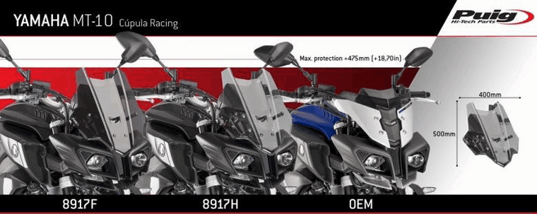 プーチ スクリーン レーシング スモーク MT-10 16-