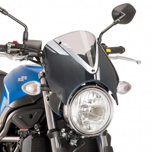 プーチ NEWジェネレーションNK SV650 16- クリア／カーボンプリント