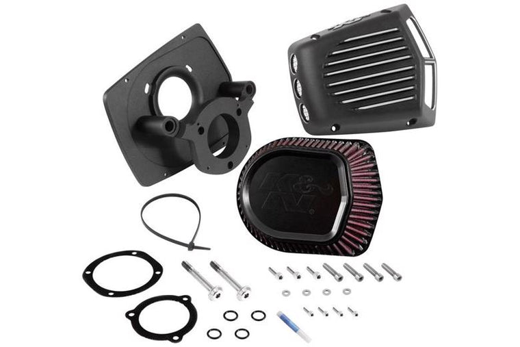 K&N ケーアンドエヌ インテークキット SHAKER BLK SOFTAIL 16-17 TOURING 08-16 カタログ品番：RK-3951 メーカー品番：RK-3951