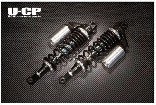 ウチカスタムパーツ U-CP RFYガス封入リサスペンション BK SV GB250クラブマン カタログ品番：P076-8355 メーカー品番：SUG32BKSVHO35