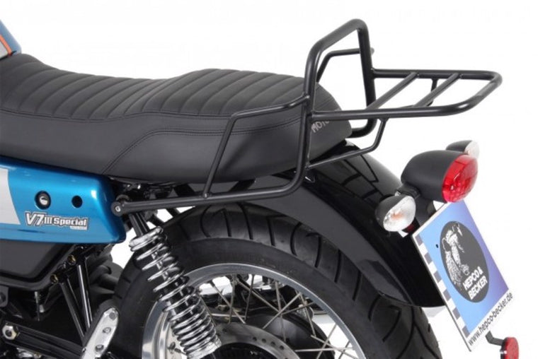 ヘプコアンドベッカー ヘプコ＆ベッカ トップケースキャリア リアラック ブラック V7 III Stone Special 17-20 カタログ品番：654550-0101 メーカー品番：654550 01 01