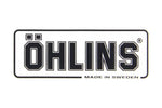 OHLINS｜オーリンズ クリアーステッカー BLK 75X30｜0191-01