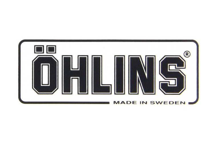 OHLINS｜オーリンズ クリアーステッカー BLK 75X30｜0191-01