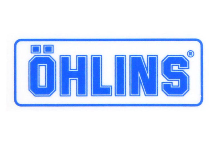 OHLINS｜オーリンズ レーシングステッカー クリア 50X16｜0194-10