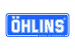 OHLINS｜オーリンズ クリアーステッカー BLU 46X18｜0191-06