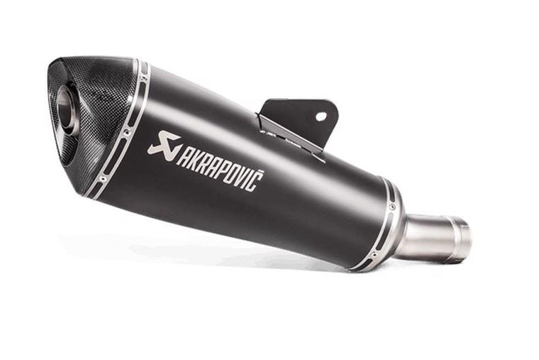 AKRAPOVIC アクラポビッチ スリップオン ブラックチタン Euro4 R1200R RS 15-18 カタログ品番：S-B12SO19-HLGBL メーカー品番：S-B12SO19-HLGBL