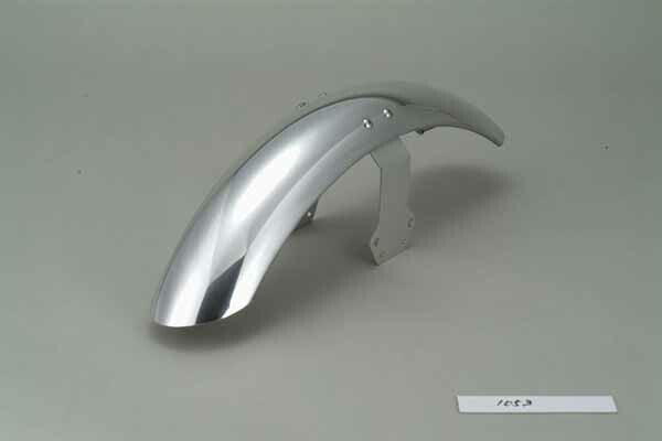 WMウエリントン フロントフェンダー ショート アルミ SR400／500 《ダブルエム WM-1053-00》◇Cr◇プロト品番P078-5736メーカー品番WM-1053-00