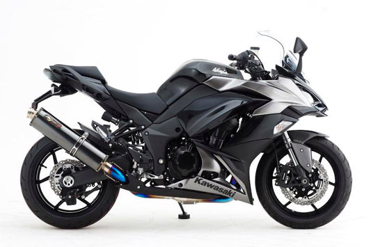 ノジマエンジニアリング NOJIMA DLCチタン フルエキゾースト 4-1SC Ninja1000 17-19 カタログ品番：NTX654GTD-CLK メーカー品番：NTX654GTD-CLK