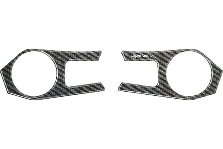 PRINT プリント トップブリッジステッカー カーボン柄 ZX-6R 09-11 カタログ品番：PPS-K13P メーカー品番：PPSK13P