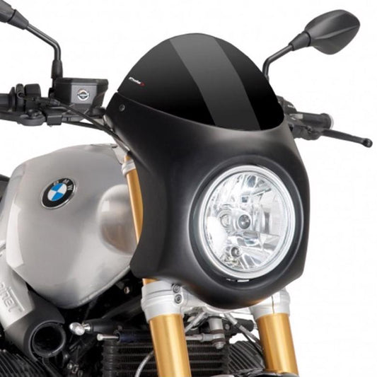 プーチ レトロ フェアリング ブラック／ブラック R NINE T 14- （ABS