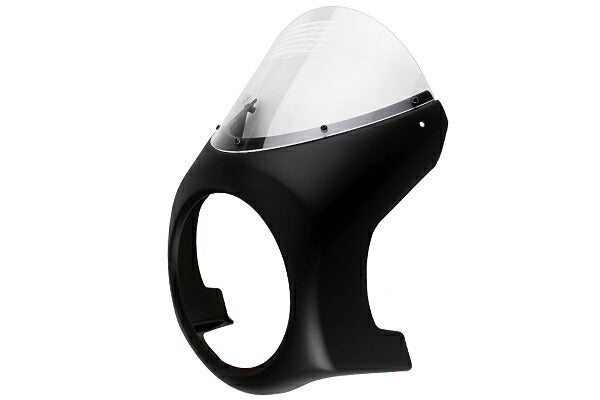 プーチ レトロ フェアリング クリア／ブラック R NINE T 14- （ABS樹脂）