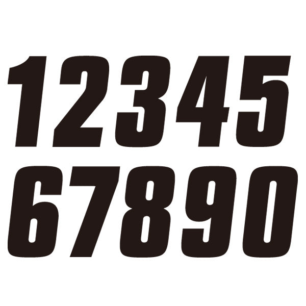 FACTORY EFFEX ファクトリーFX ファクトリーナンバーズ 3pack 10cm BLK (6) カタログ品番：P079-7851 メーカー品番：FX08-90006