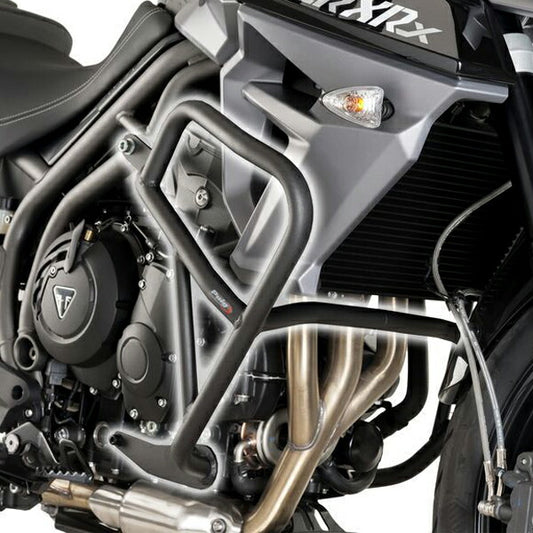 プーチ エンジンガード ブラック・スチール TIGER 800／XC 15-17