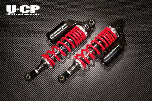 ウチカスタムパーツ U-CP オリジナルサスペンション RD BK CB400FOUR NC36 カタログ品番：P082-9503 メーカー品番：UCSUT32RDBKHO10