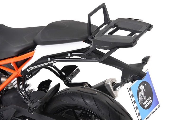 ヘプコアンドベッカー ヘプコ＆ベッカ トップケースキャリア アルラック ブラック 390Duke 17-20 カタログ品番：6527555-0101 メーカー品番：6527555 01 01