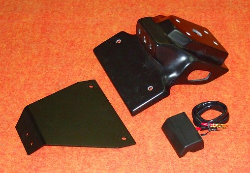 クレバーウルフ フェンダーレスキット FRP／黒 NINJA1000 17