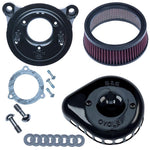 エスアンドエスサイクル S＆S MINI TEARDROP A C BLK TWINCAM 電スロ用 08-17 カタログ品番：170-0438 メーカー品番：170-0438