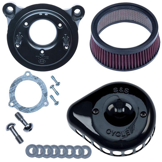 エスアンドエスサイクル S＆S MINI TEARDROP A C BLK TWINCAM 電スロ用 08-17 カタログ品番：170-0438 メーカー品番：170-0438