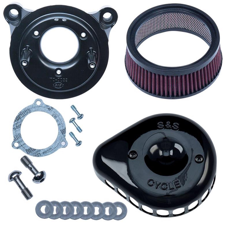 エスアンドエスサイクル S＆S MINI TEARDROP A C BLK TWINCAM 電スロ用 08-17 カタログ品番：170-0438 メーカー品番：170-0438