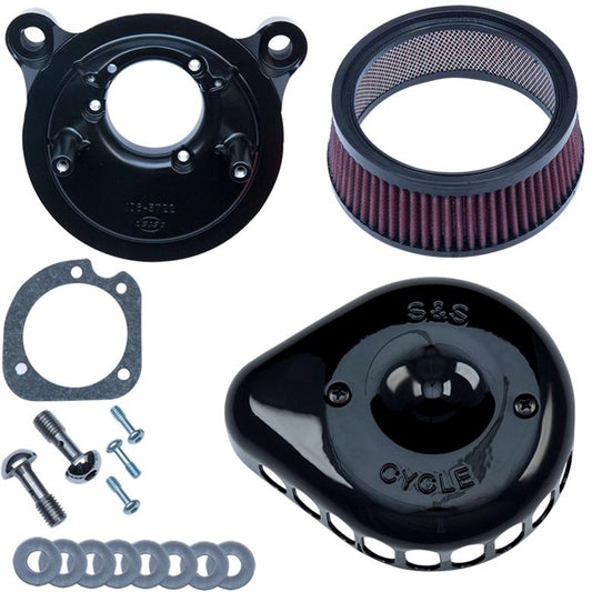 エスアンドエスサイクル S＆S MINI TEARDROP A C BLK TWIN CAM (キャブ Delphi EFI車)01-17 カタログ品番：170-0442 メーカー品番：170-0442