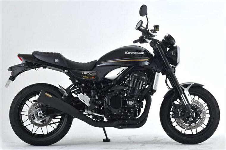 ノジマエンジニアリング｜NOJIMA メガホン フルEX 4-1SC ステンブラック Z900RS 18-20｜NMSX639MB-CLK