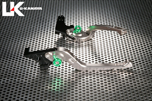 ユーカナヤ｜U-KANAYA レバーセット Rタイプ TI／BL Z900RS 18｜KA074-107-0706