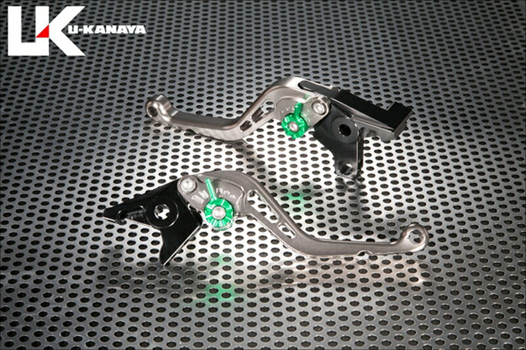 ユーカナヤ｜U-KANAYA レバーセット STD／ショート TI／OR Z900RS 18｜KA074-107-0206