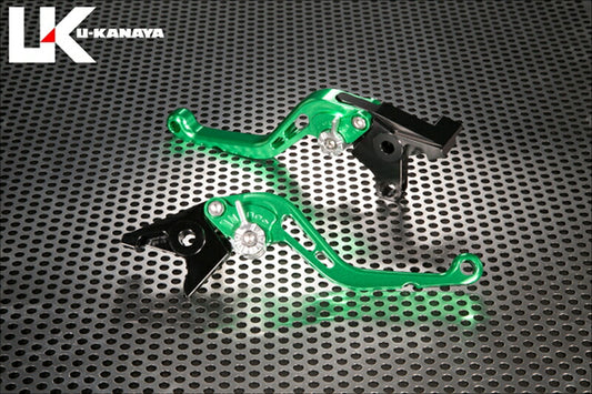 ユーカナヤ｜U-KANAYA レバーセット STD／ショート GN／GN Z900RS 18｜KA074-107-0207