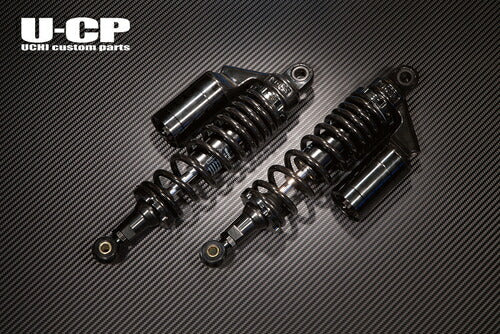 ウチカスタムパーツ U-CP オリジナルサスペンション BK BK CB400SF(NC31) カタログ品番：P085-2372 メーカー品番：UCSUT32BKBKHO12