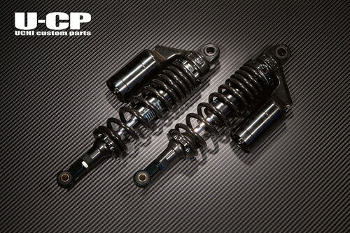 ウチカスタムパーツ U-CP オリジナルサスペンション BK BK ZEPHYR400 カタログ品番：P086-9268 メーカー品番：UCSUT32BKBKKA41