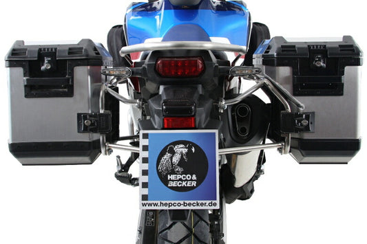ヘプコアンドベッカー ヘプコ＆ベッカ サイドキャリア ステンレス カットアウトセット エクスプローラー付(シルバー) CRF1000L AfricaTwin AdventureSports 18-19 カタログ品番：6519510-0022-00 メーカー品番：6519510 00 22-00-40