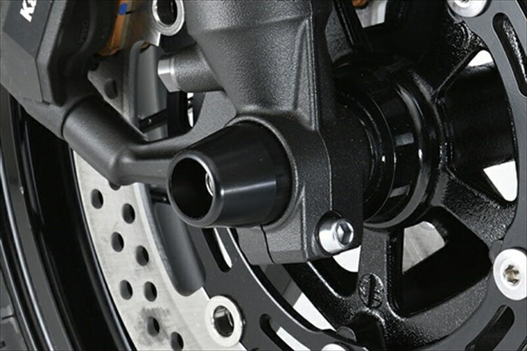 アグラス｜アグラス Fアクスルプロテクター コーン アルミ BLU Z900RS 18｜343-400-A0B