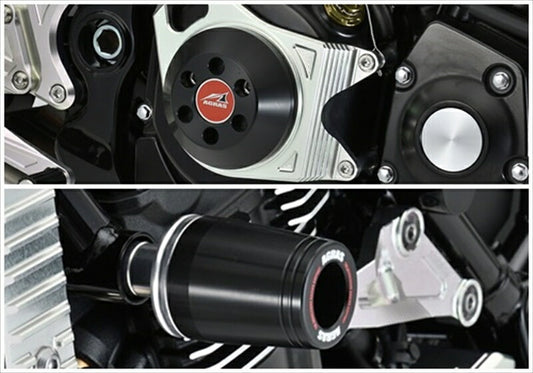 アグラス｜アグラス Rスライダー 3点SETφ50 BLK フレーム／クラッチA Z900RS 18｜342-400-006B