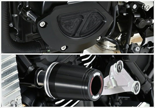 アグラス｜アグラス Rスライダー 3点SETφ50 ロゴBLK フレーム／ジェネレターB Z900RS 18｜342-400-009BX