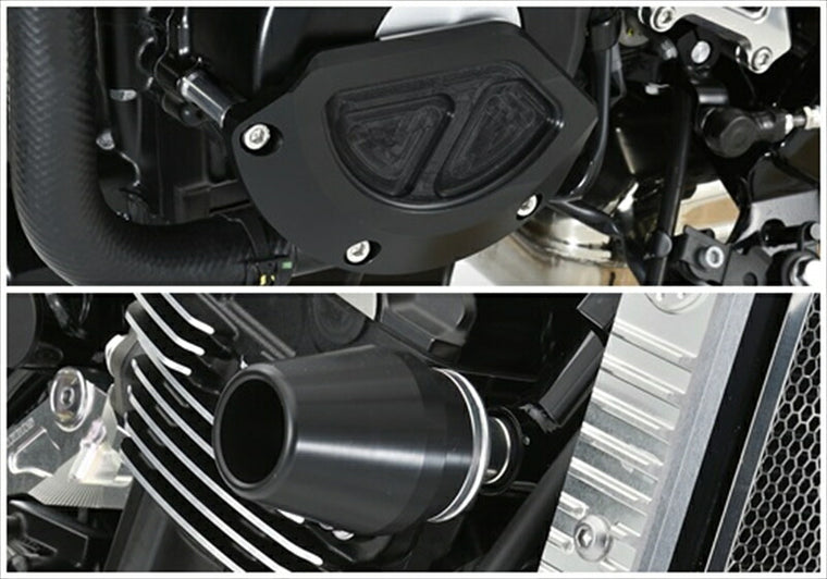 アグラス｜アグラス Rスライダー 3点SET φ60 WHT フレーム／ジェネレターB Z900RS 18｜342-400-010
