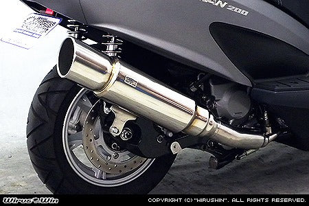 ウイルズウィン WirusWin ファーストマフラー バーグマン200 2BK-CH41A カタログ品番：P088-6059 メーカー品番：1572-07-01
